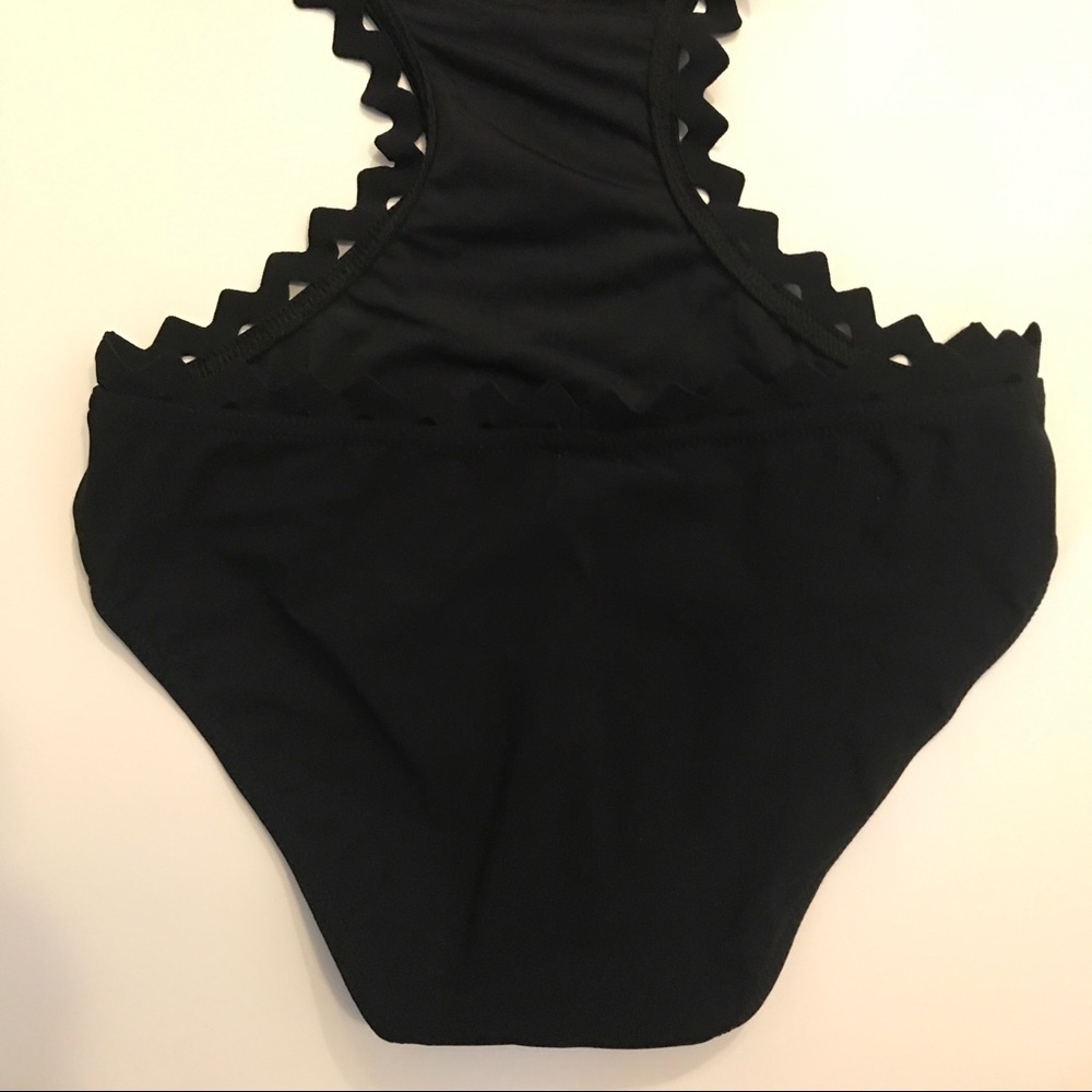 Karla Colletto Rick Rack Halter One-Piece - Picture 5 of 12